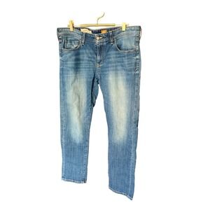 Pilcro Hyphen Women's Jeans Size 30 Blue Wash Straight Leg Denim